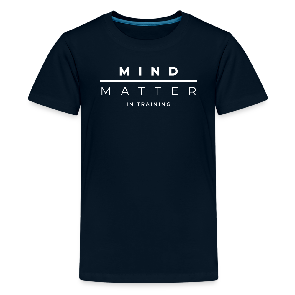 MM In Training- Kids' Premium T-Shirt - deep navy