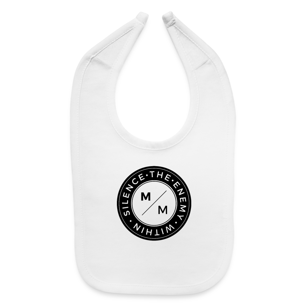 MM STEW- Baby Bib - white