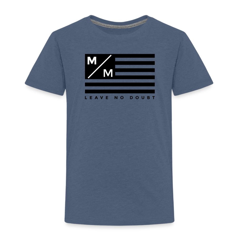 MM Flag LND- Toddler Premium T-Shirt - heather blue