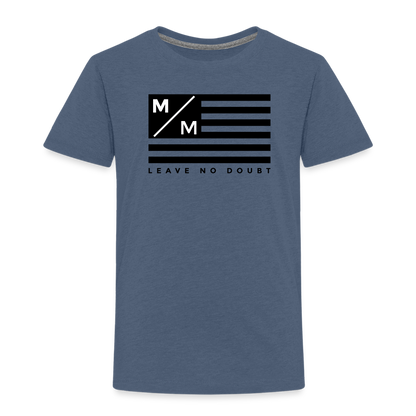 MM Flag LND- Toddler Premium T-Shirt - heather blue