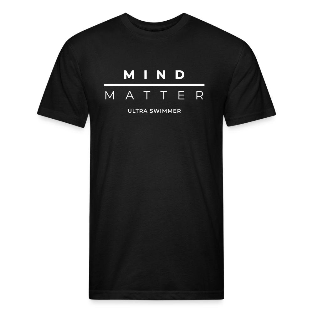 MM Ultra Swimmer - Unisex Fitted Cotton/Poly T-Shirt - black