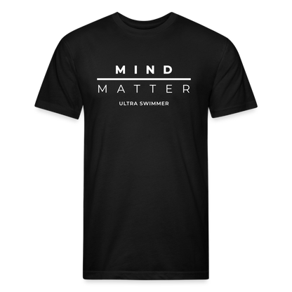 MM Ultra Swimmer - Unisex Fitted Cotton/Poly T-Shirt - black