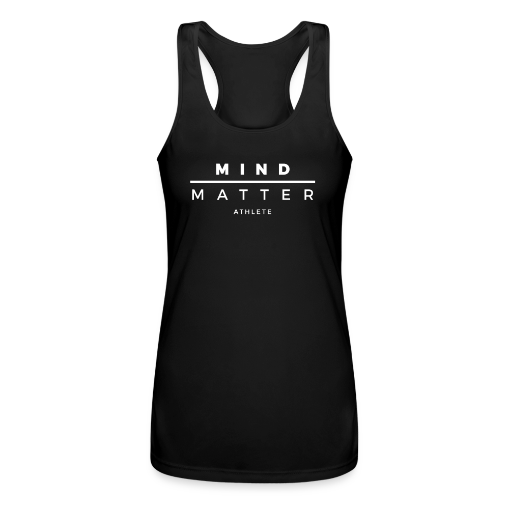 MM Athlete W- Women’s Performance Racerback Tank Top - black