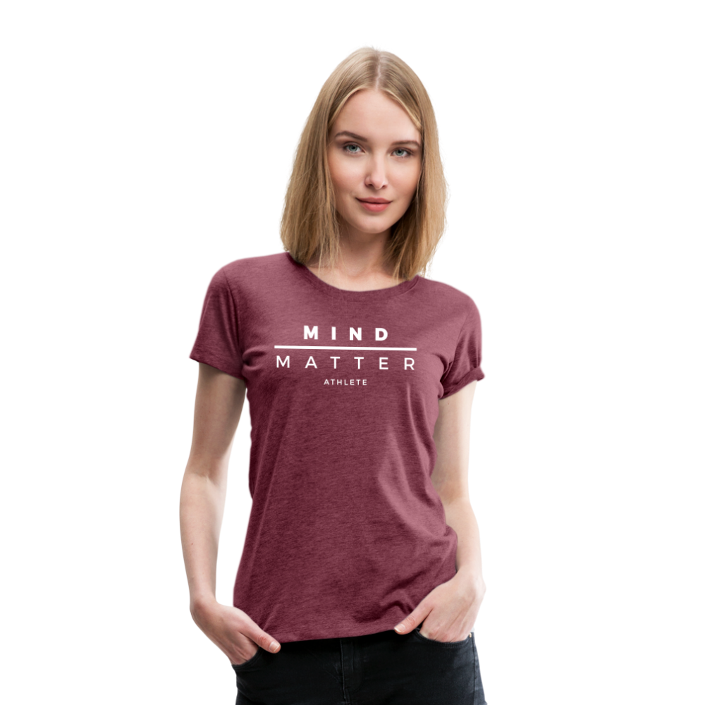 MM Athlete- Women’s Premium T-Shirt - heather burgundy