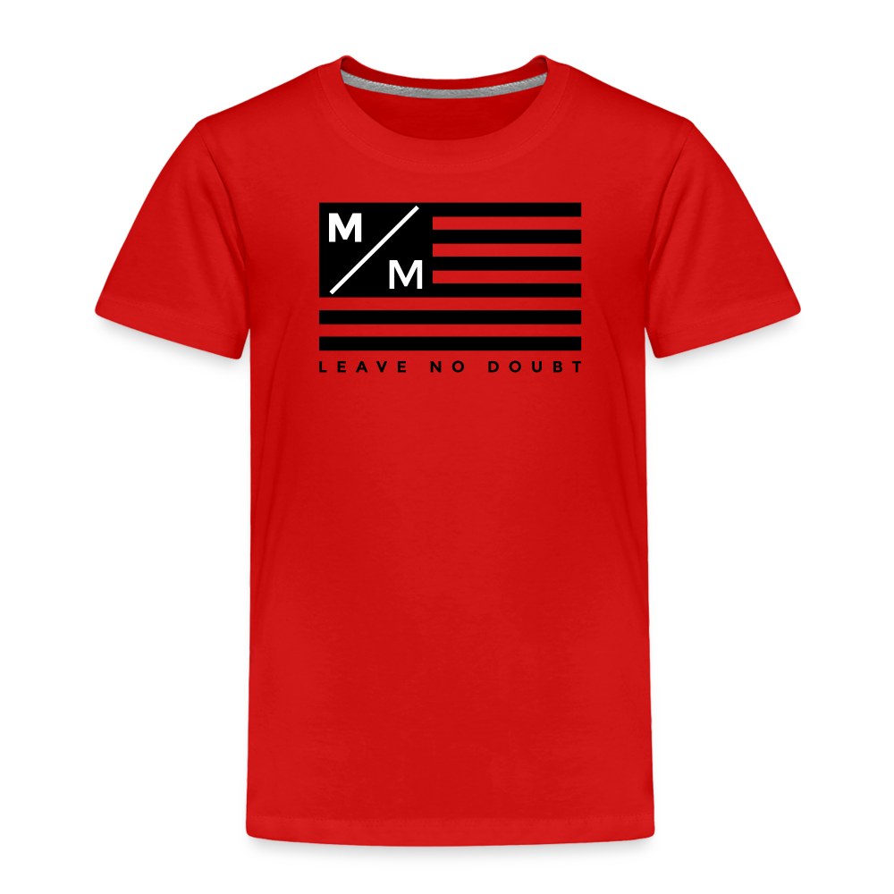 MM Flag LND- Toddler Premium T-Shirt - red