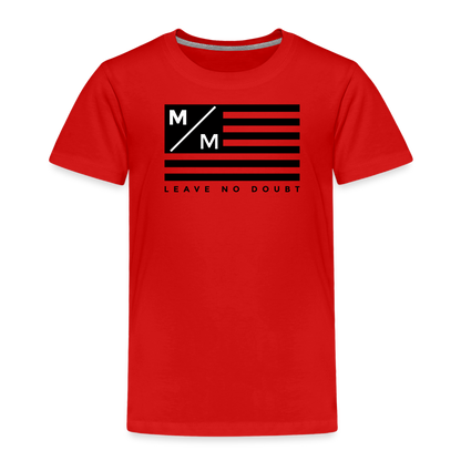 MM Flag LND- Toddler Premium T-Shirt - red