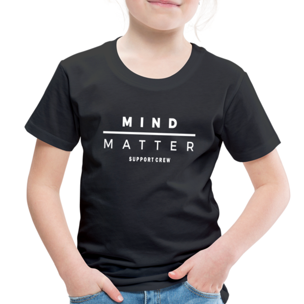 MM Support Crew- Toddler Premium T-Shirt - black