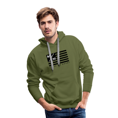 MM Flag LND- Men’s Premium Hoodie FP - olive green