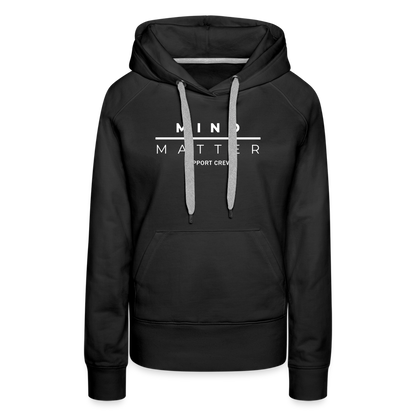 MM Support Crew - Women’s Premium Hoodie - black