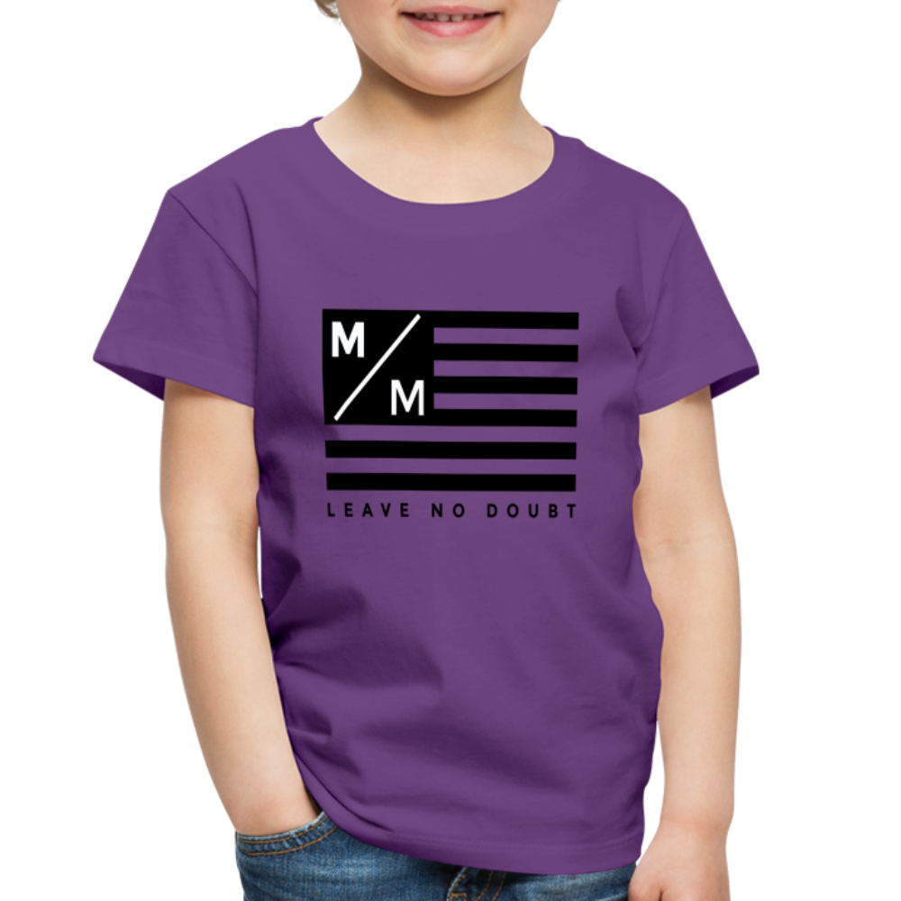 MM Flag LND- Toddler Premium T-Shirt - purple