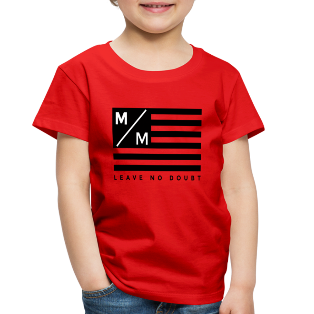 MM Flag LND- Toddler Premium T-Shirt - red