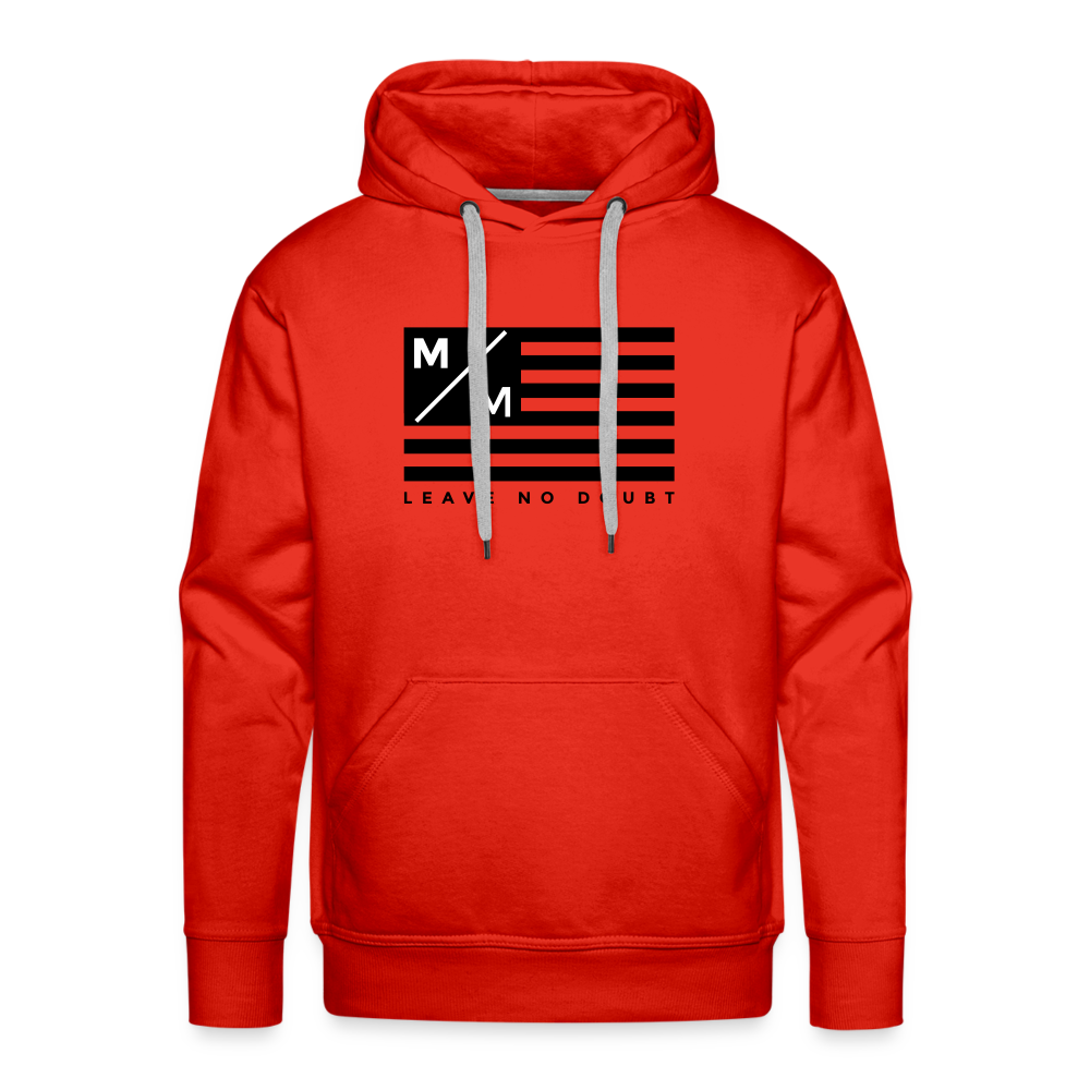 MM Flag LND- Men’s Premium Hoodie FP - red