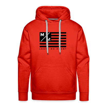 MM Flag LND- Men’s Premium Hoodie FP - red