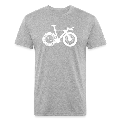 STEW TT Bike- Unisex T-Shirt - heather gray