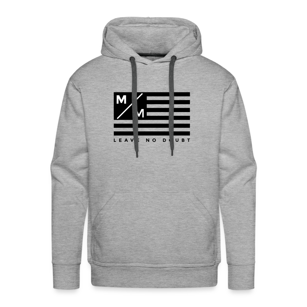 MM Flag LND- Men’s Premium Hoodie FP - heather grey