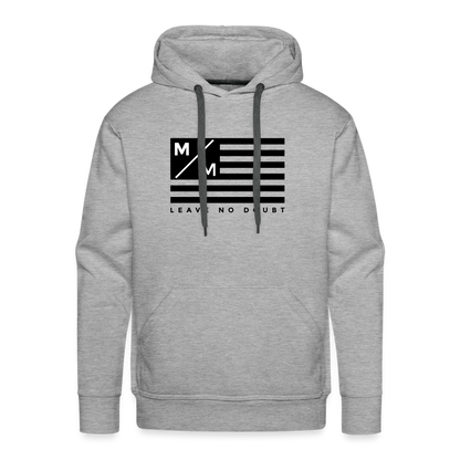 MM Flag LND- Men’s Premium Hoodie FP - heather grey