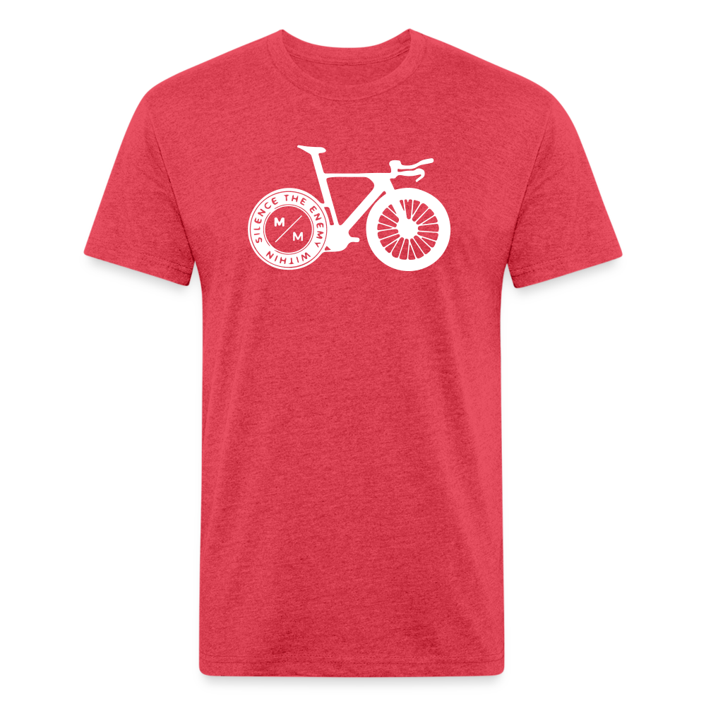 STEW TT Bike- Unisex T-Shirt - heather red