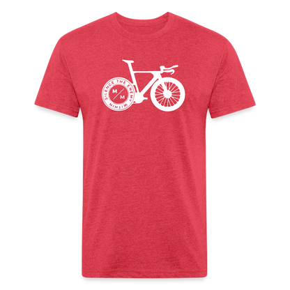 STEW TT Bike- Unisex T-Shirt - heather red