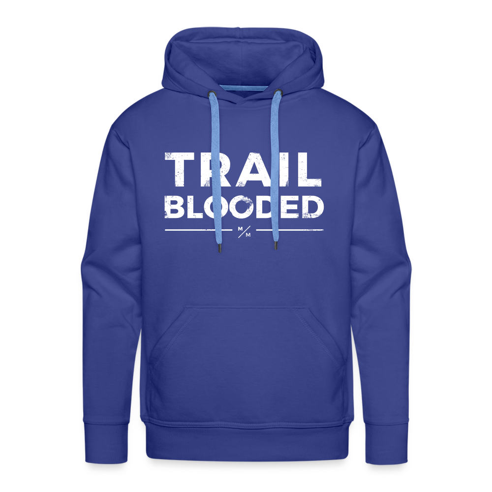 Trail Blooded- Men’s Premium Hoodie - royal blue