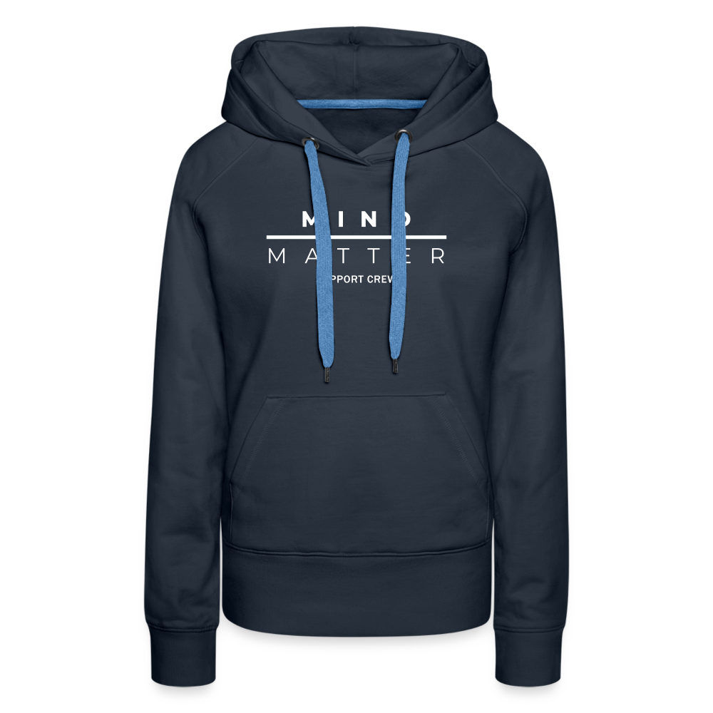 MM Support Crew - Women’s Premium Hoodie - navy