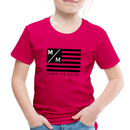 MM Flag LND- Toddler Premium T-Shirt - dark pink