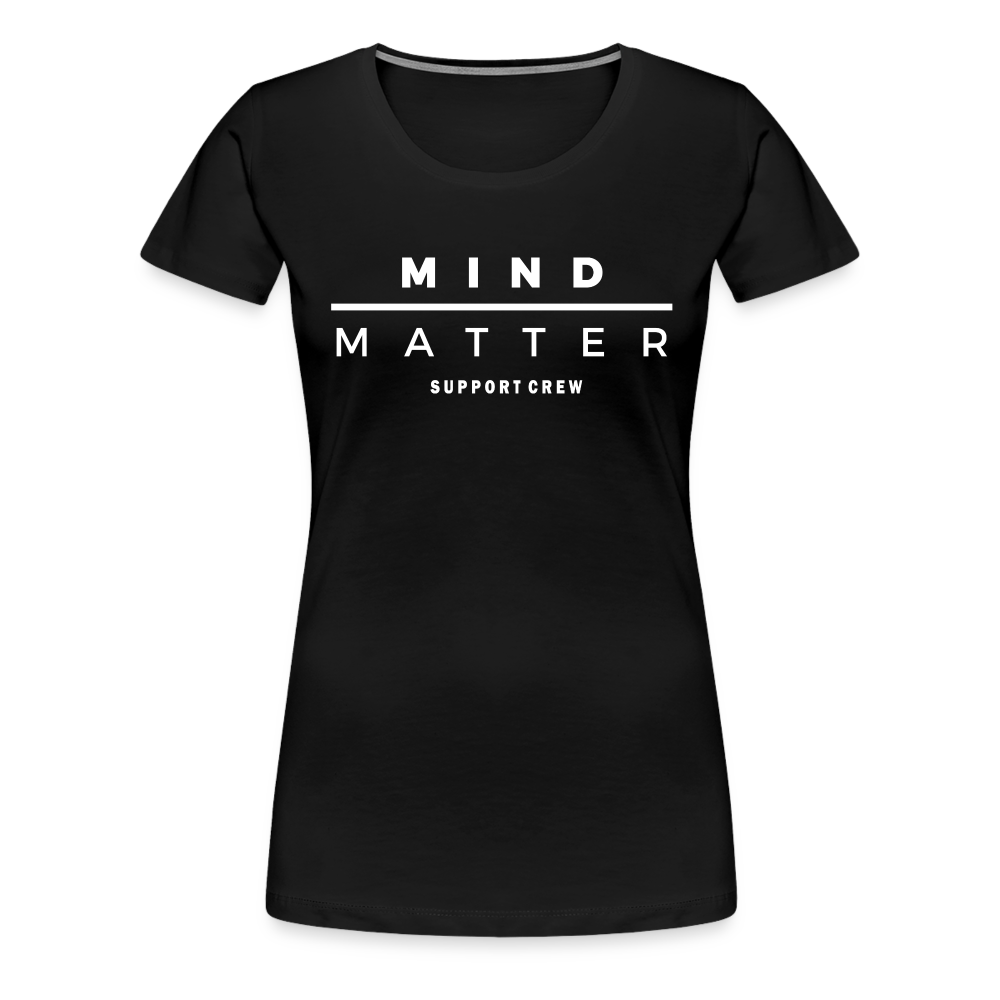 MM Support Crew- Women’s Premium T-Shirt - black