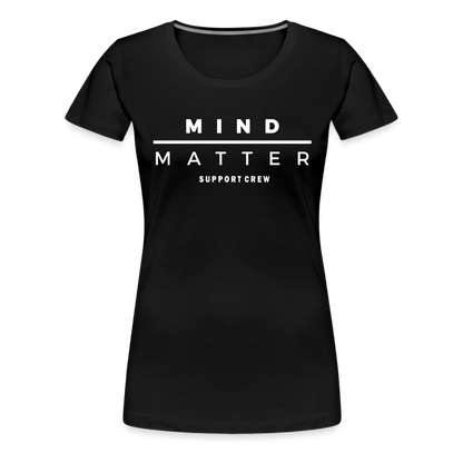 MM Support Crew- Women’s Premium T-Shirt - black