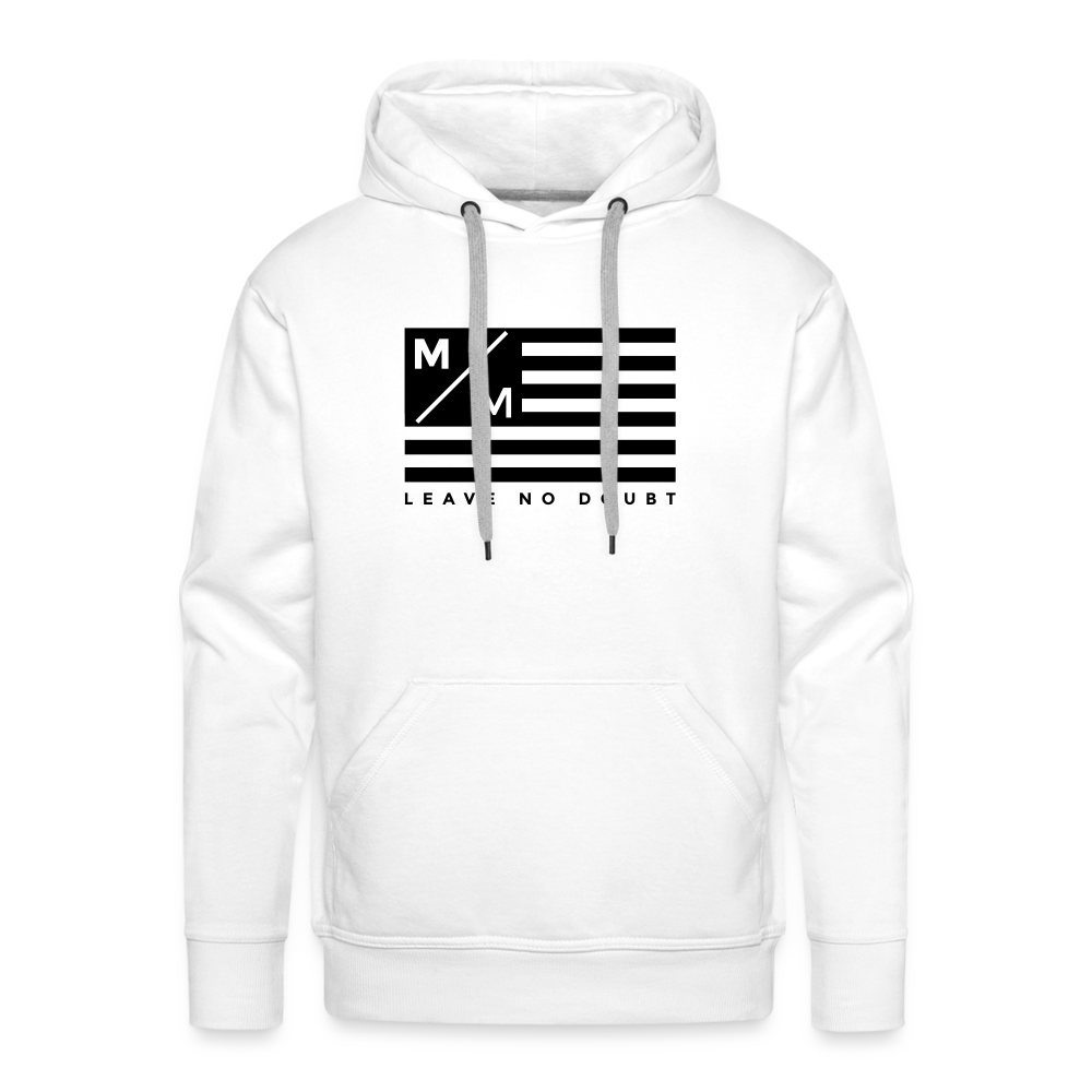 MM Flag LND- Men’s Premium Hoodie FP - white