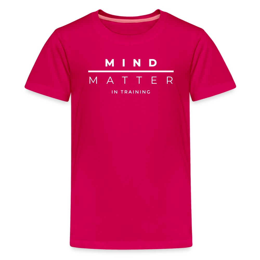 MM In Training- Kids' Premium T-Shirt - dark pink