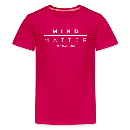 MM In Training- Kids' Premium T-Shirt - dark pink