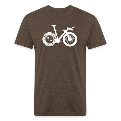 STEW TT Bike- Unisex T-Shirt - heather espresso