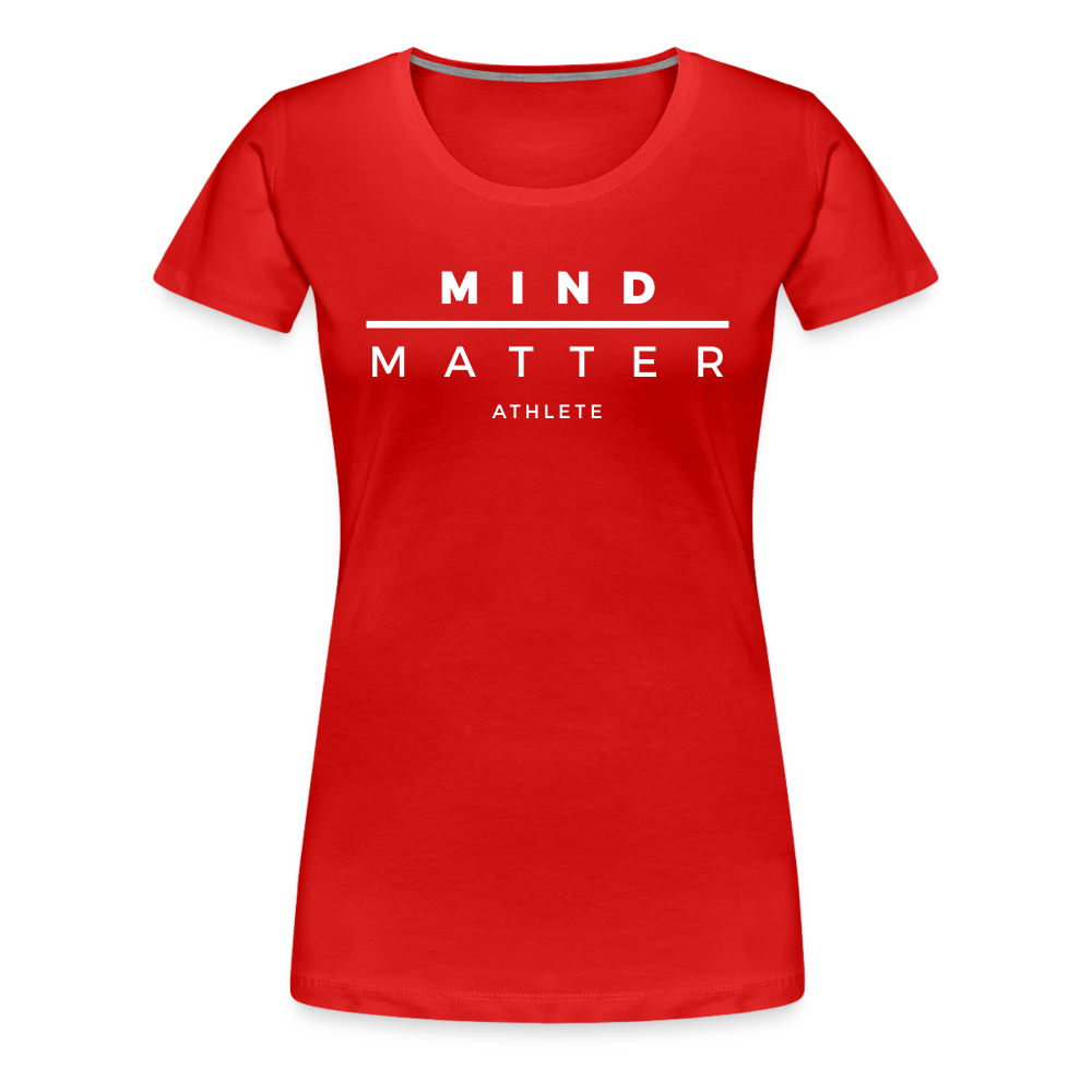 MM Athlete- Women’s Premium T-Shirt - red