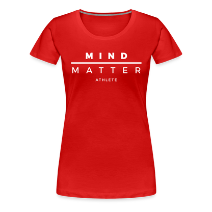 MM Athlete- Women’s Premium T-Shirt - red