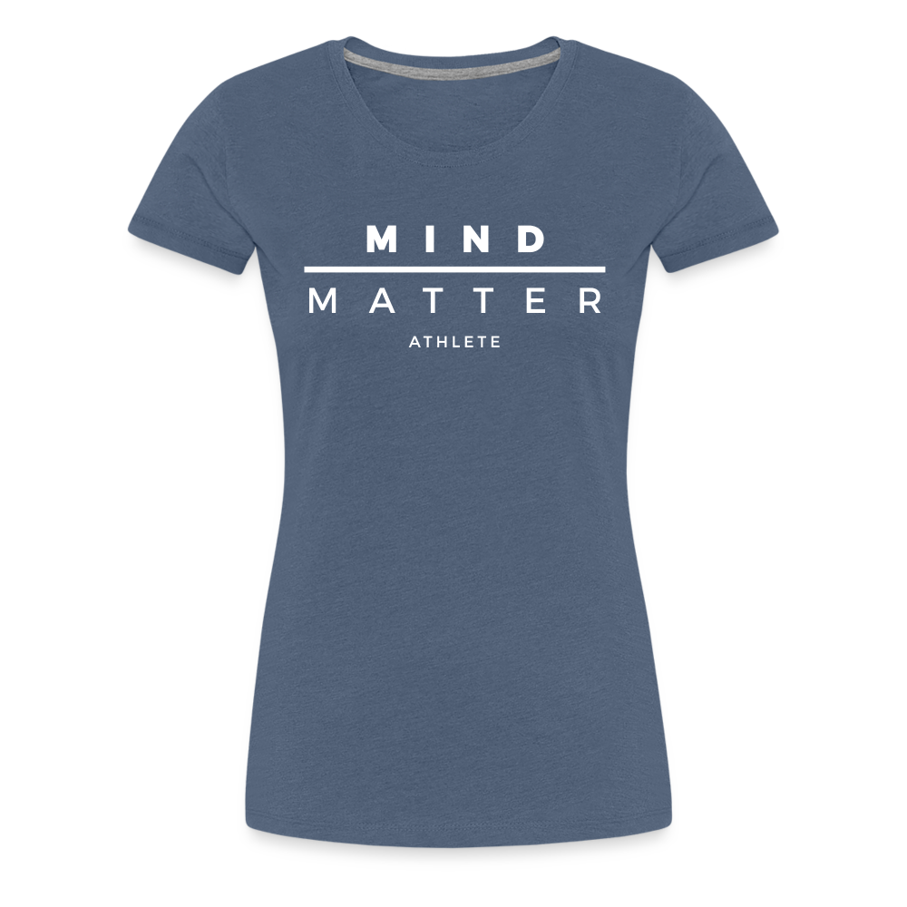 MM Athlete- Women’s Premium T-Shirt - heather blue