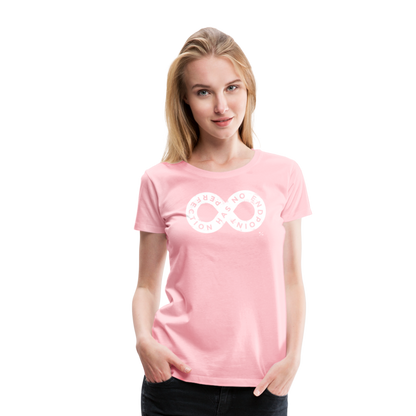 Perfection Has No Endpoint- Women’s Premium T-Shirt - pink