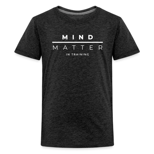 MM In Training- Kids' Premium T-Shirt - charcoal grey