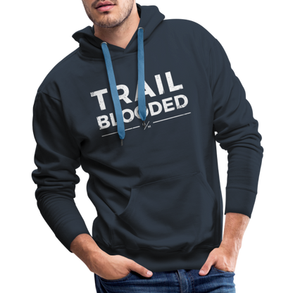 Trail Blooded- Men’s Premium Hoodie - navy