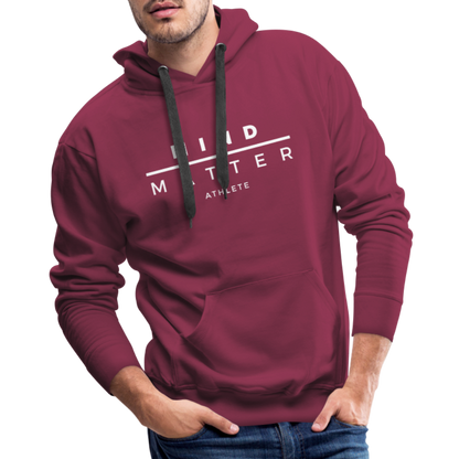 MM Athlete- Men’s Premium Hoodie - burgundy