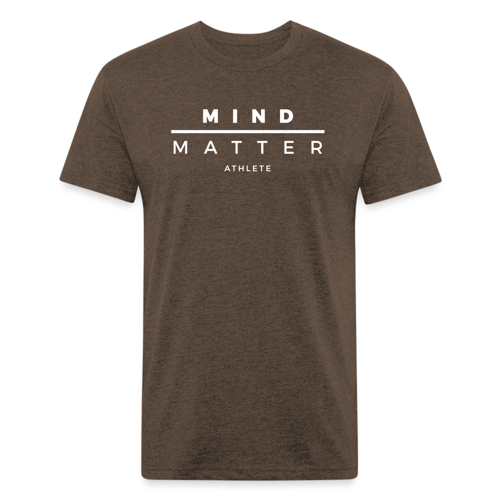 M/M ATHLETE- Unisex T-Shirt - heather espresso