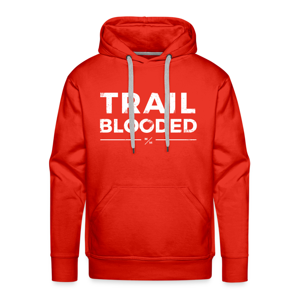 Trail Blooded- Men’s Premium Hoodie - red