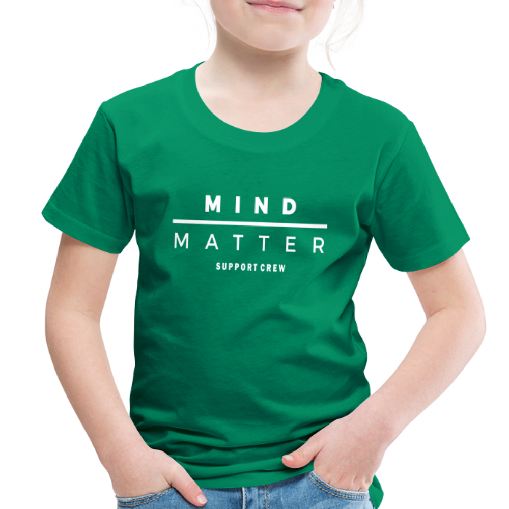 MM Support Crew- Toddler Premium T-Shirt - kelly green