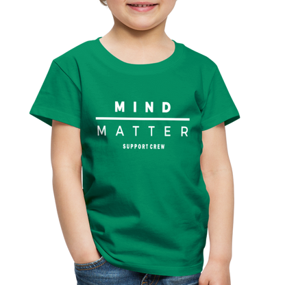 MM Support Crew- Toddler Premium T-Shirt - kelly green