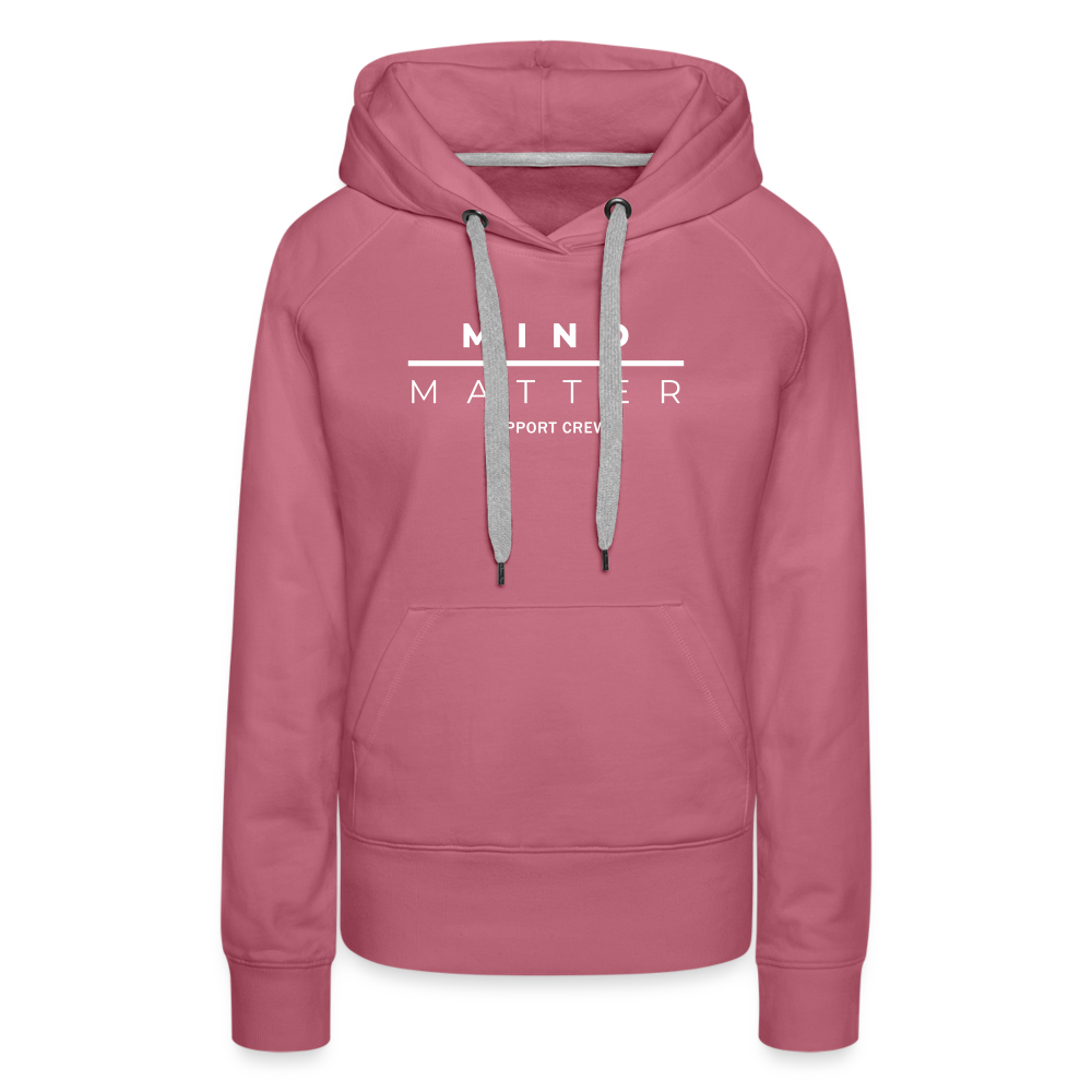 MM Support Crew - Women’s Premium Hoodie - mauve