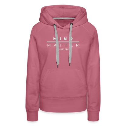 MM Support Crew - Women’s Premium Hoodie - mauve