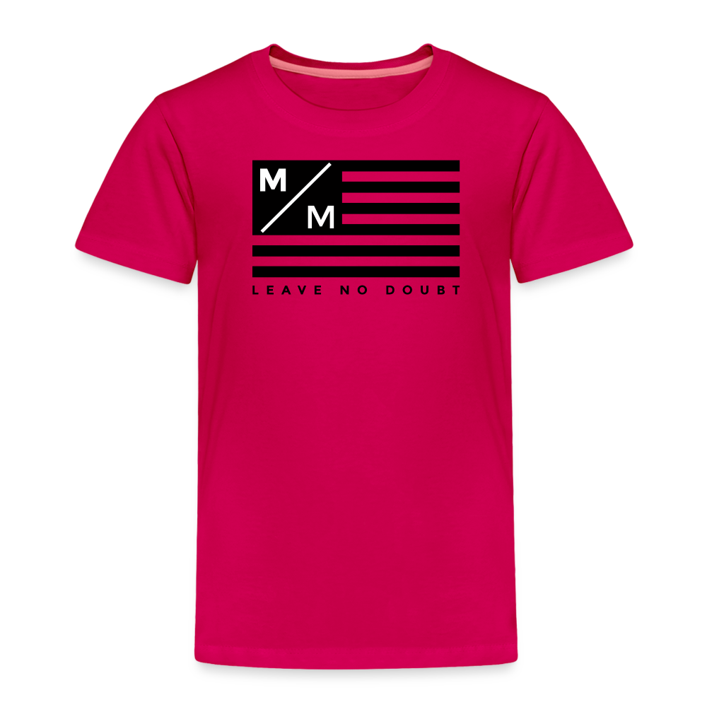 MM Flag LND- Toddler Premium T-Shirt - dark pink