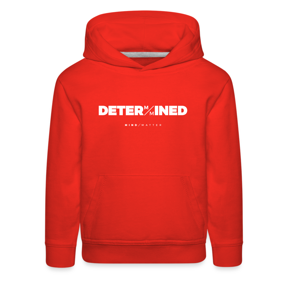 Determined- Kids‘ Premium Hoodie - red