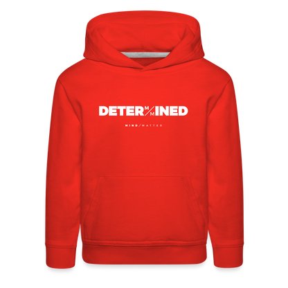 Determined- Kids‘ Premium Hoodie - red