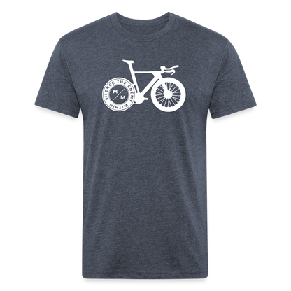 STEW TT Bike- Unisex T-Shirt - heather navy