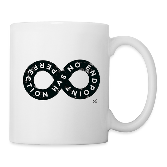 Perfection Has No Endpoint- Coffee/Tea Mug - white