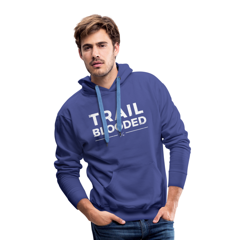 Trail Blooded- Men’s Premium Hoodie - royal blue